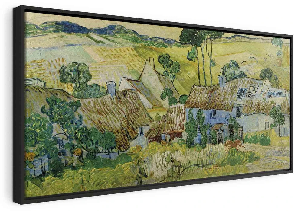 Paveikslas Vincent van Gogh - Ūkiai prie Overo