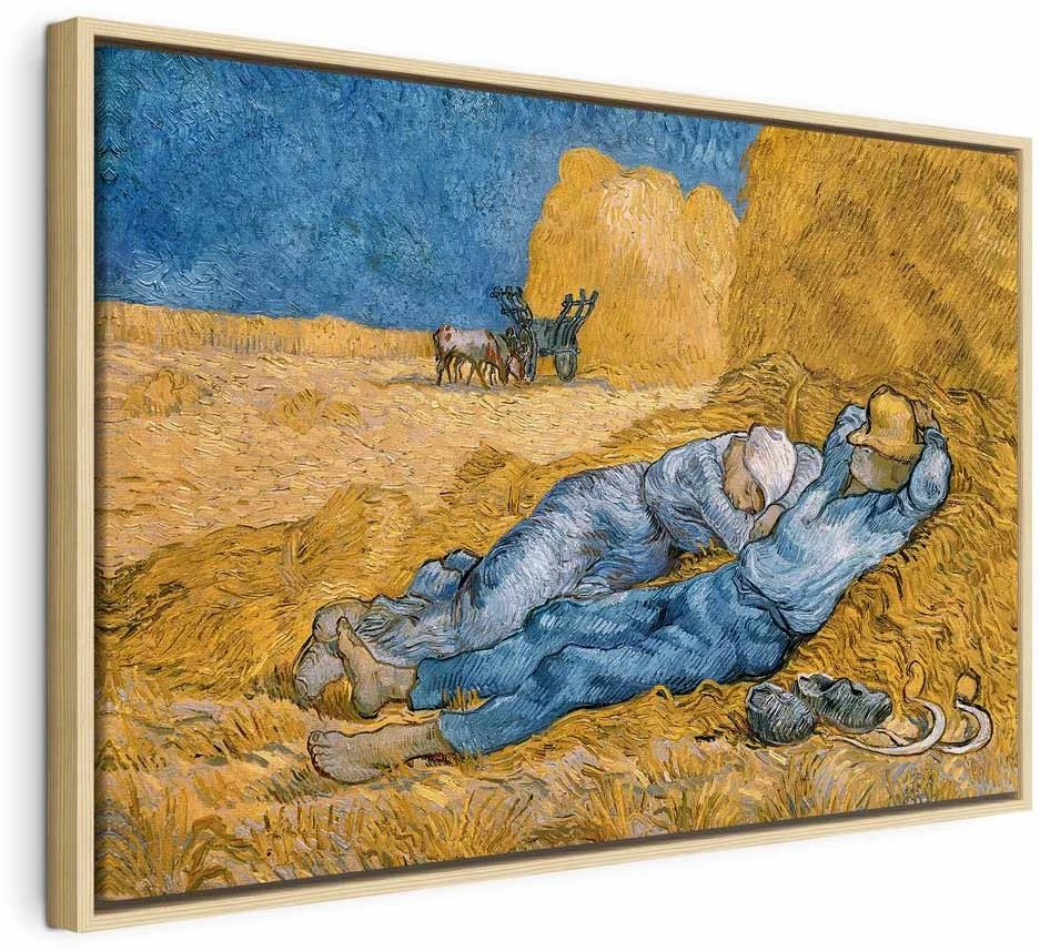 Paveikslas Vincent van Gogh - Vidurdienio poilsis po darbo