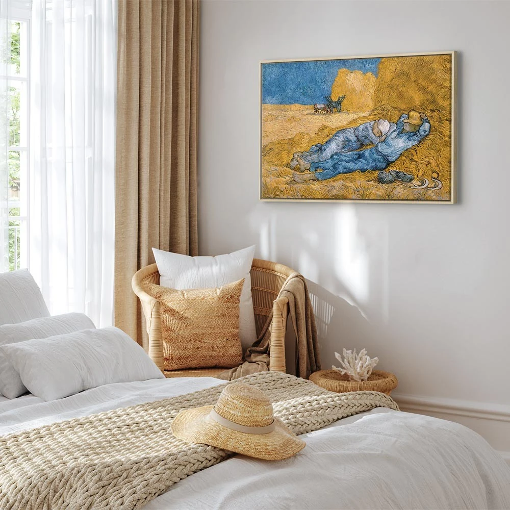Paveikslas Vincent van Gogh - Vidurdienio poilsis po darbo