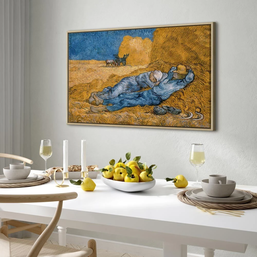Paveikslas Vincent van Gogh - Vidurdienio poilsis po darbo