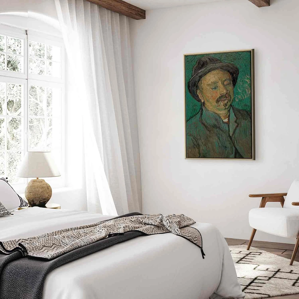 Paveikslas Vincent van Gogh - Vienaakio vyro portretas