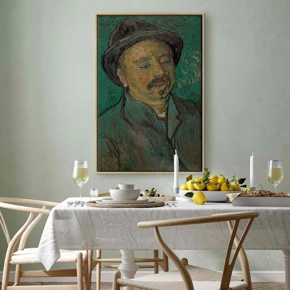 Paveikslas Vincent van Gogh - Vienaakio vyro portretas