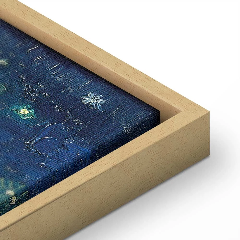 Paveikslas Vincent van Gogh - Žvaigždėta naktis virš Ronos