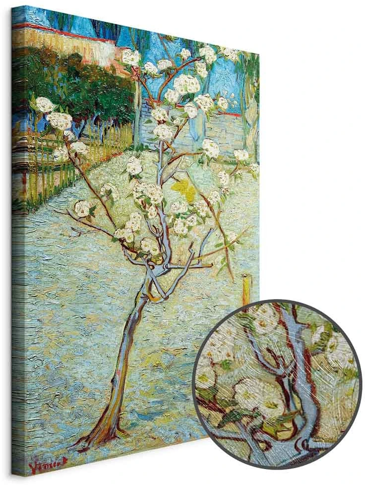 Paveikslas Vincent van Gogh - Žydinti kriaušė