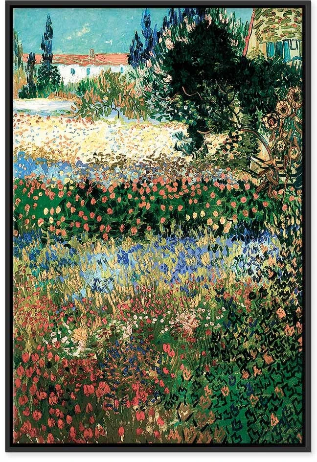 Paveikslas Vincent van Gogh - Žydintis sodas