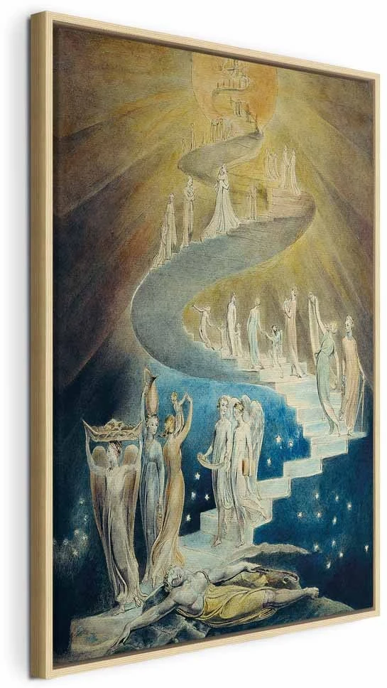 Paveikslas William Blake - Jokūbo kopėčios