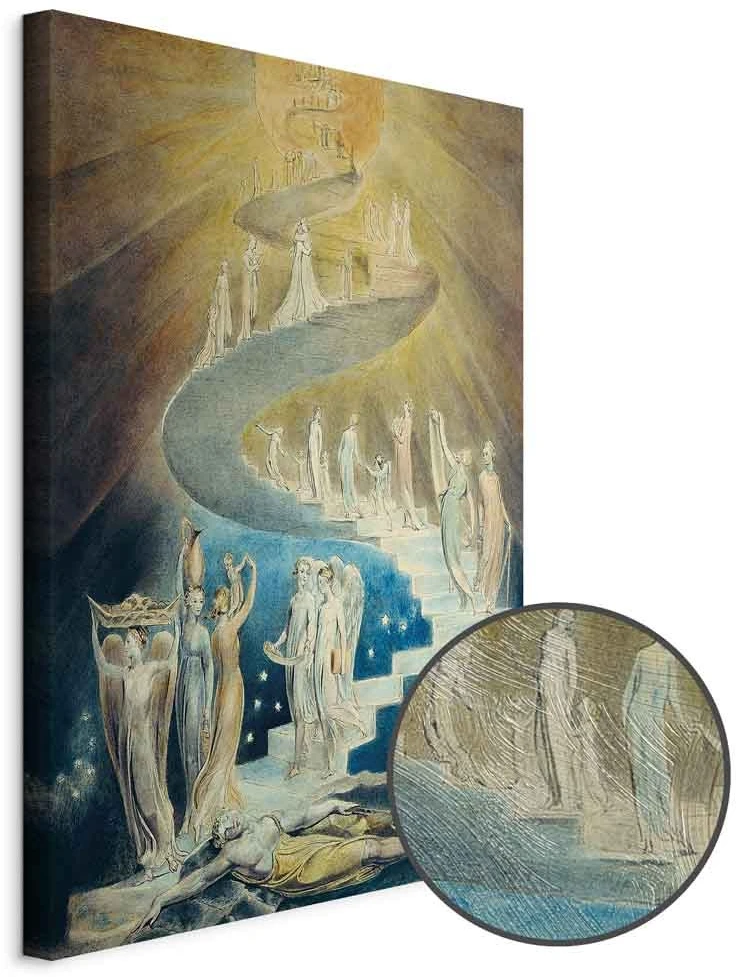 Paveikslas William Blake - Jokūbo kopėčios