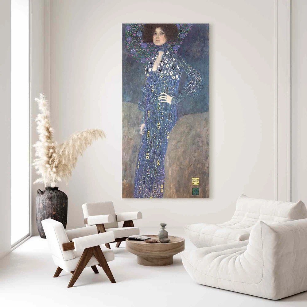 Paveikslas XXL Gustav Klimt - Emilie Flöge portretas