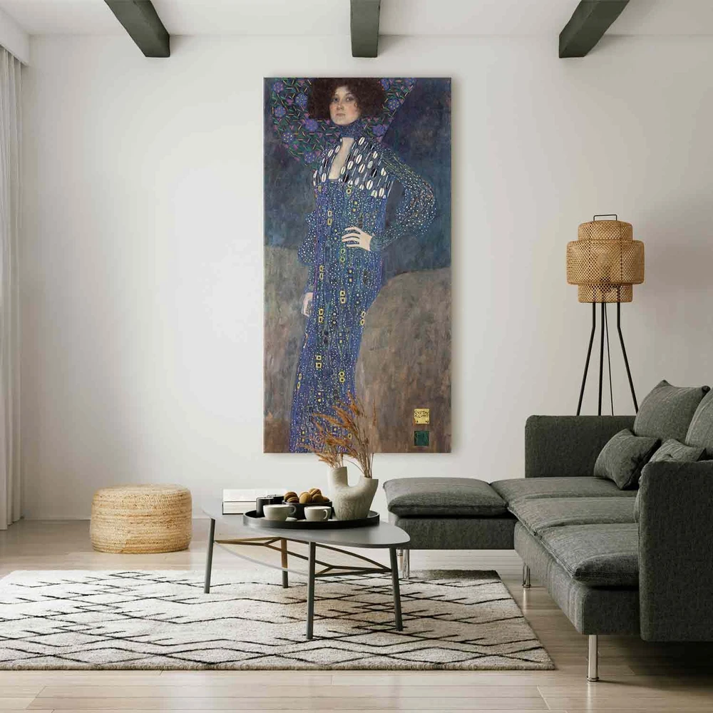 Paveikslas XXL Gustav Klimt - Emilie Flöge portretas