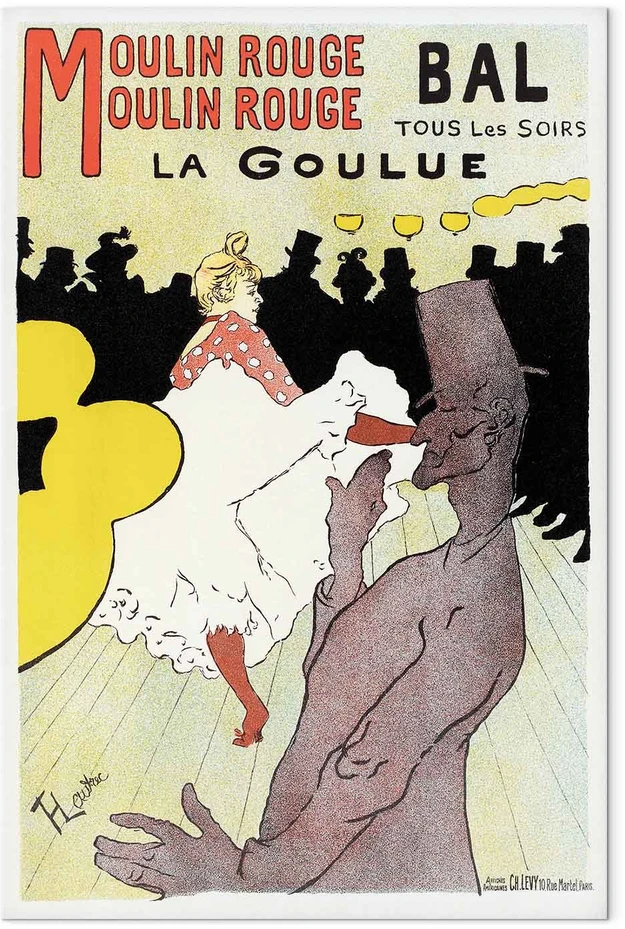 Paveikslas XXL Henri de Toulouse-Lautrec - La Goulue