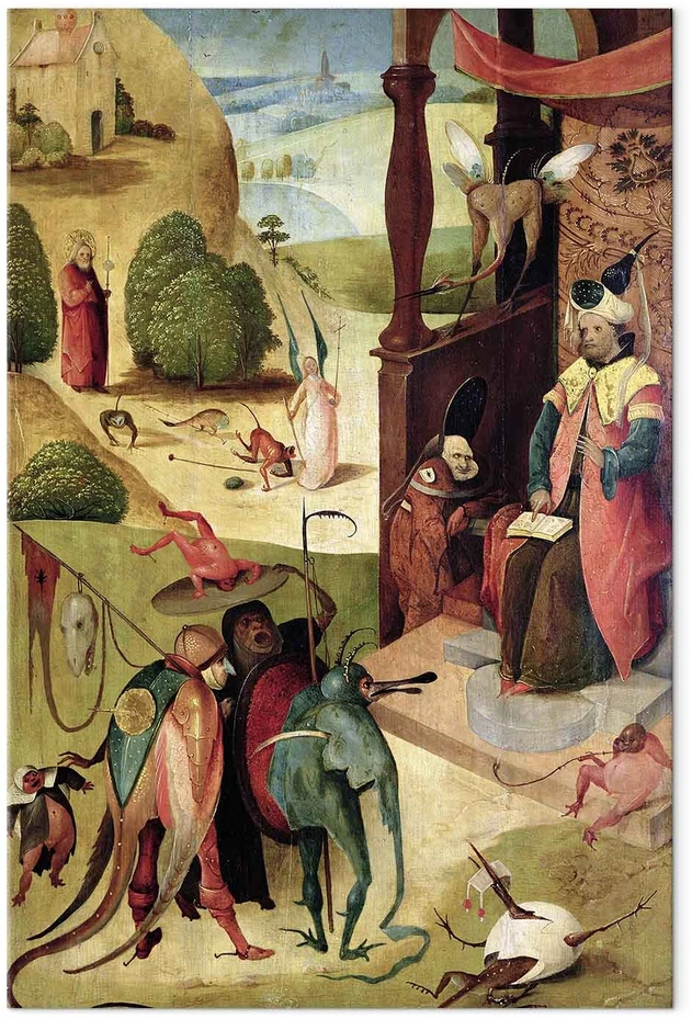 Paveikslas XXL Hieronymus Bosch - Šv. Jokūbas ir magas
