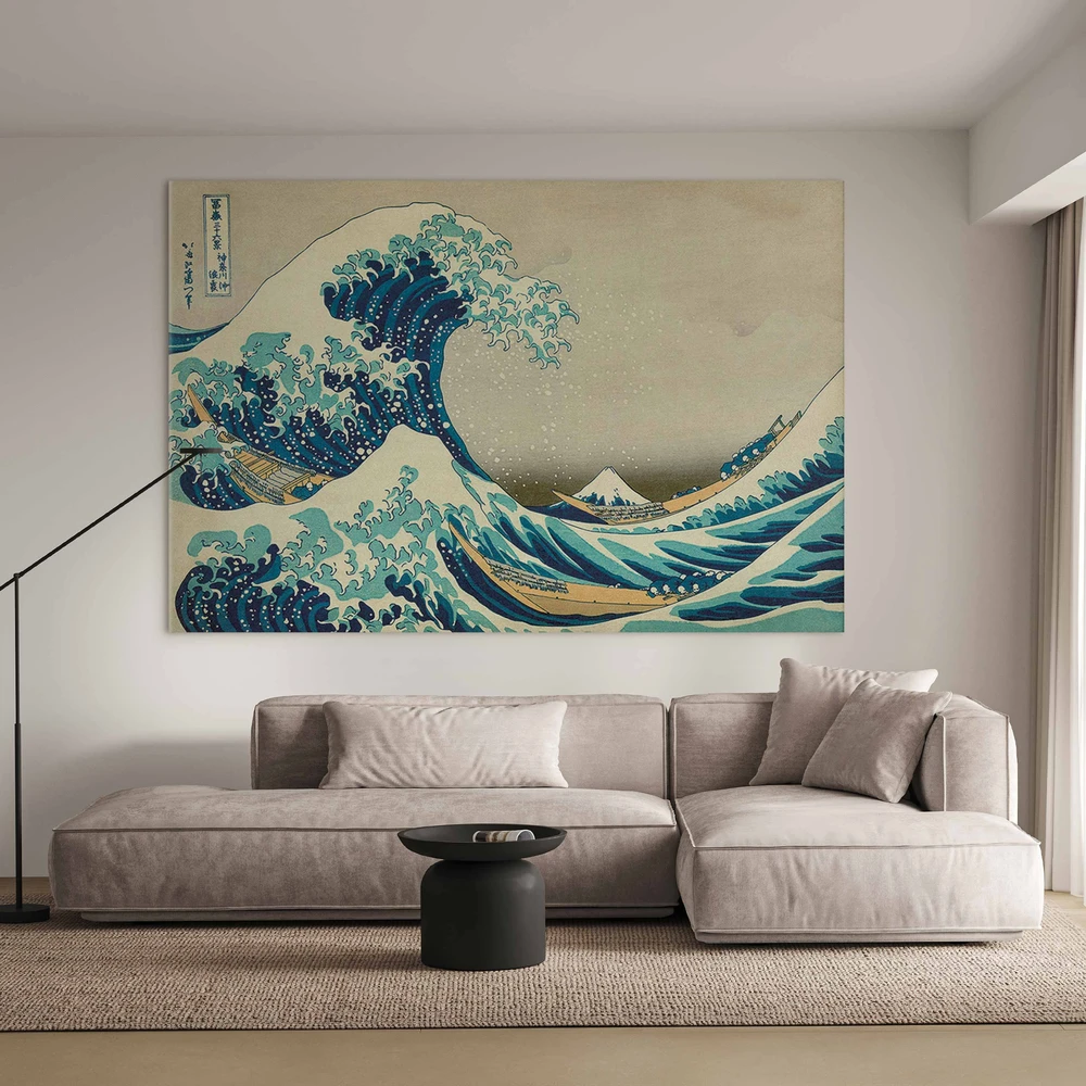 Paveikslas XXL Hokusai Katsushika - Didžioji banga prie Kanagavos