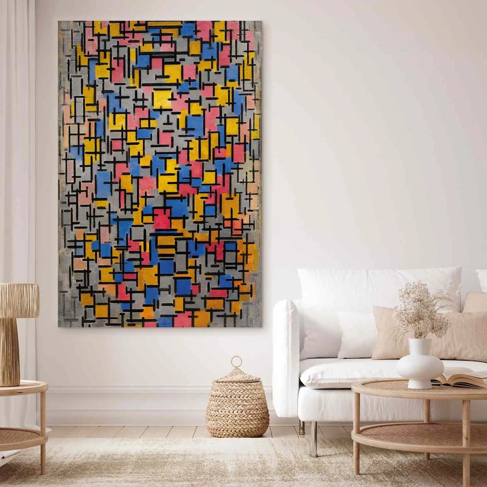 Paveikslas XXL Piet Mondrian - Kompozicija