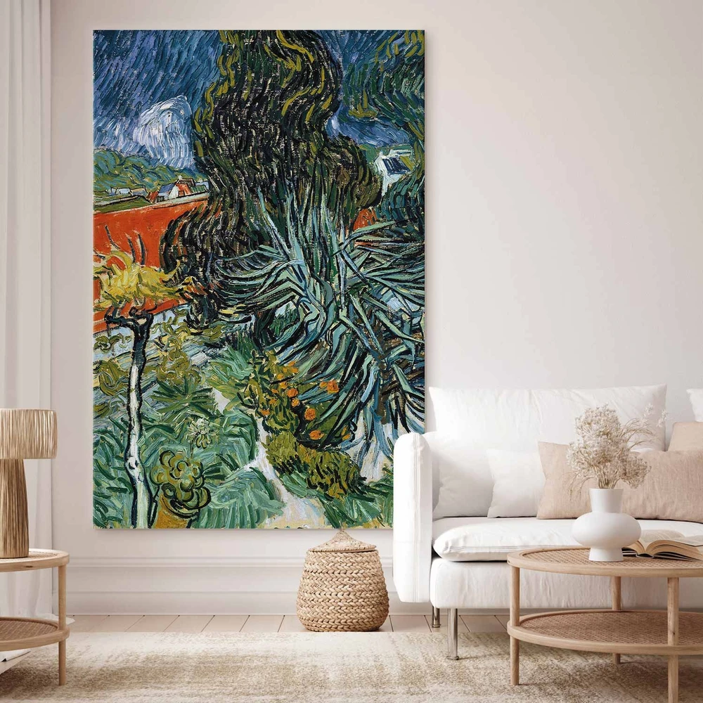 Paveikslas XXL Vincent van Gogh - Daktaro Gachet sodas Overe