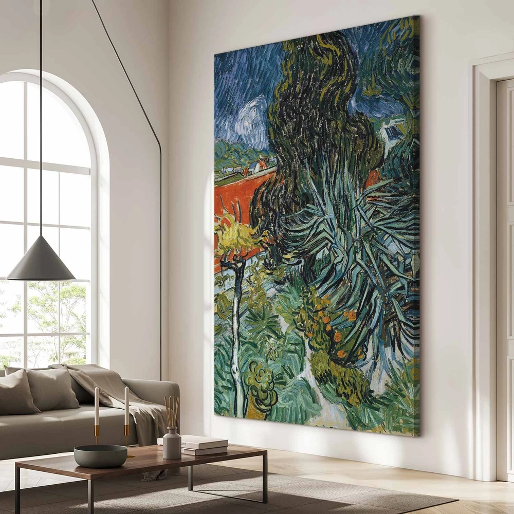 Paveikslas XXL Vincent van Gogh - Daktaro Gachet sodas Overe