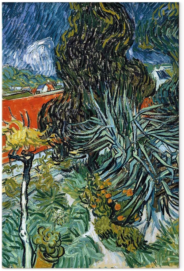 Paveikslas XXL Vincent van Gogh - Daktaro Gachet sodas Overe