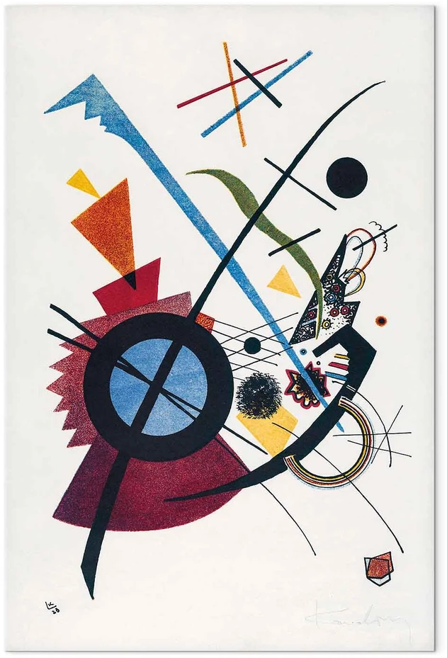 Paveikslas XXL Wassily Kandinsky - Violetinė