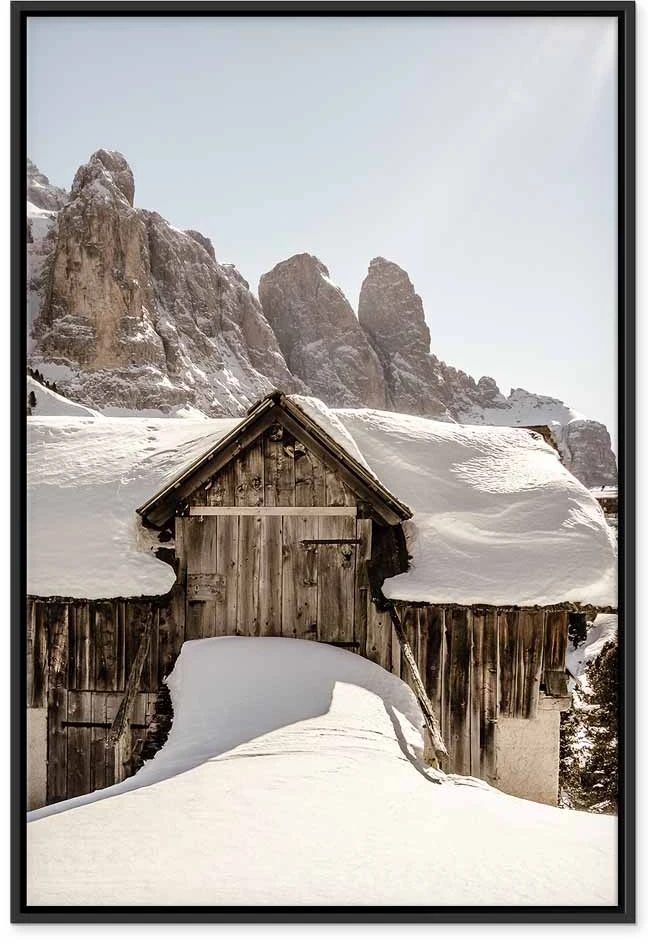 Paveikslas Žiemos Dolomitai