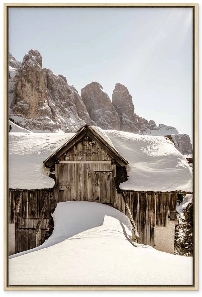 Paveikslas Žiemos Dolomitai