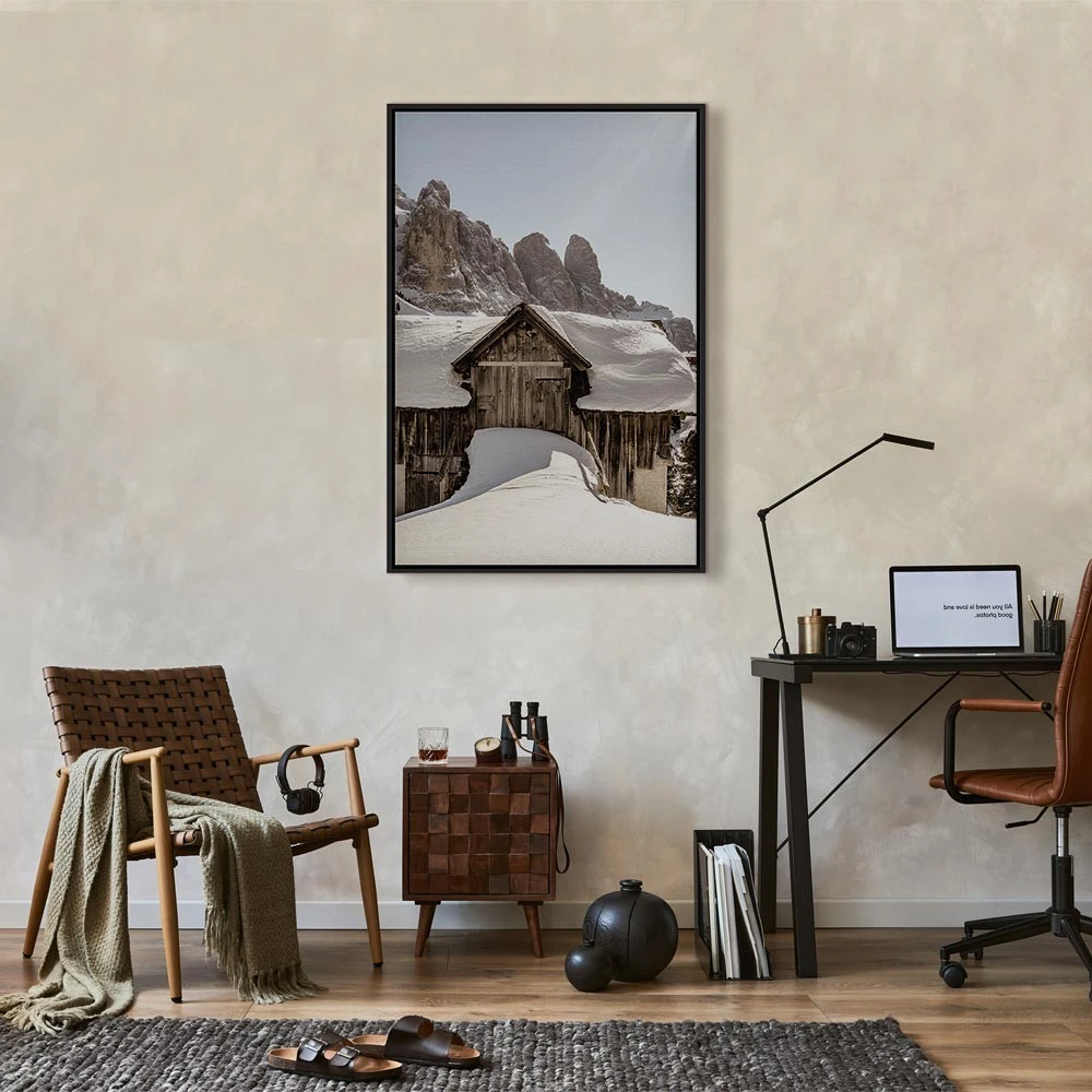 Paveikslas Žiemos Dolomitai