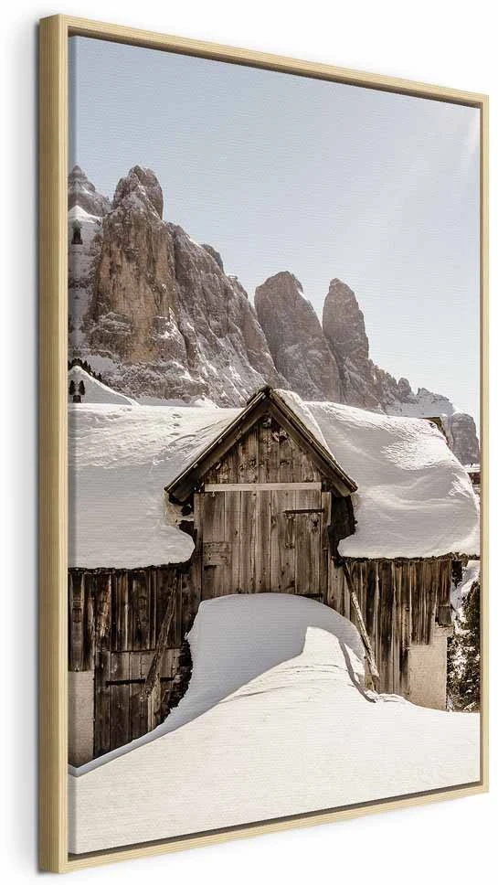 Paveikslas Žiemos Dolomitai