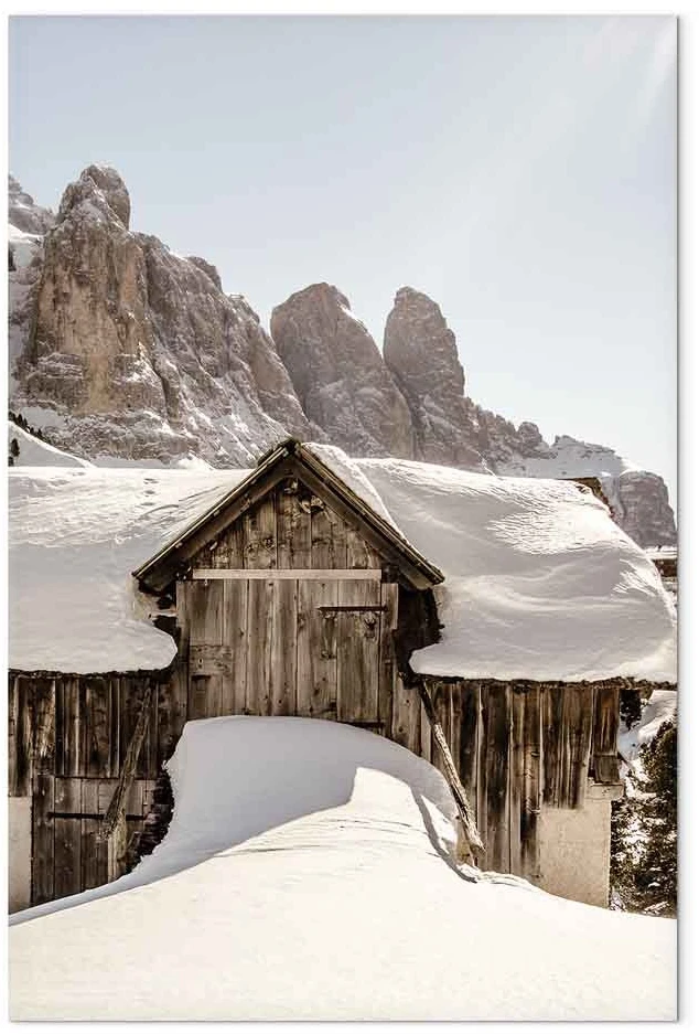 Paveikslas Žiemos Dolomitai
