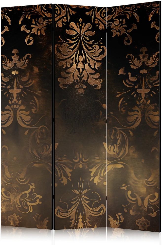 Pertvara - Barokiniai ornamentai su patina - aukso ir bronzos retro motyvas - 3 dalių