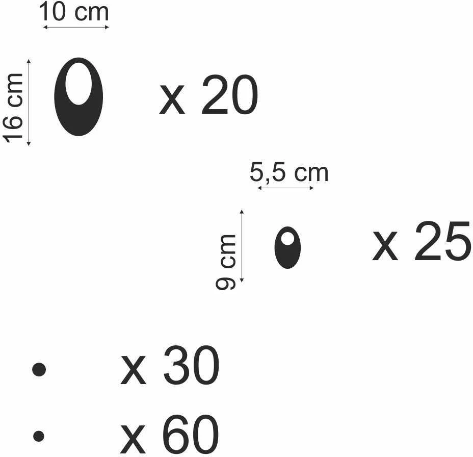Sienų dekoracija "Deimantai 2" (PASKUTINIS)