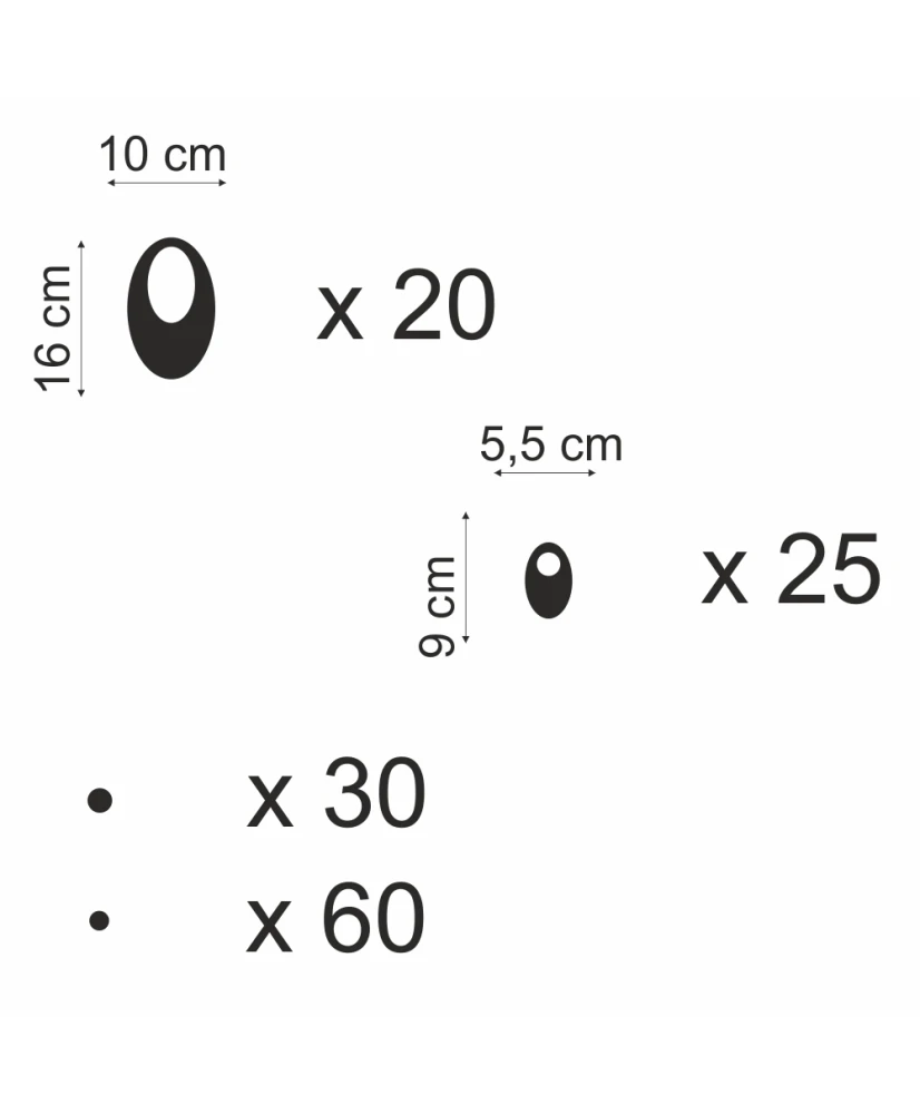 Sienų dekoracija "Deimantai 2" (PASKUTINIS)
