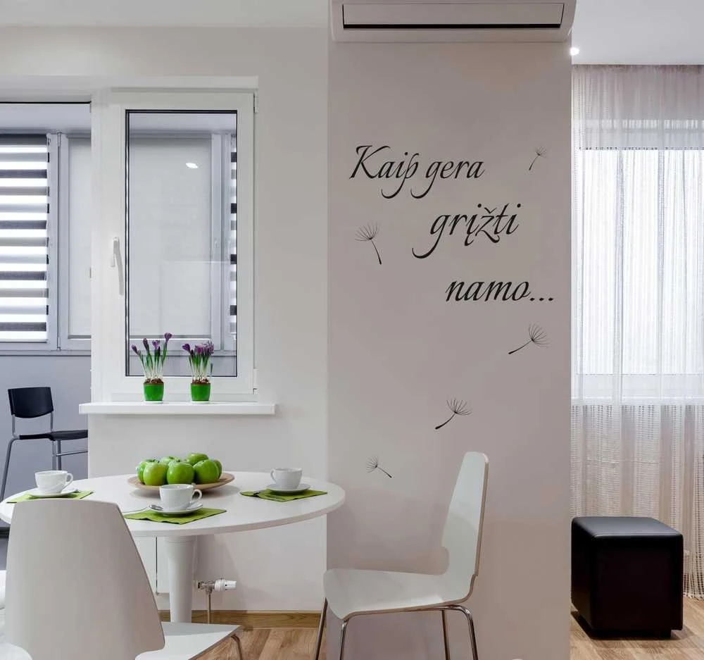 Sienų lipdukas Kaip gera grįžti namo 2