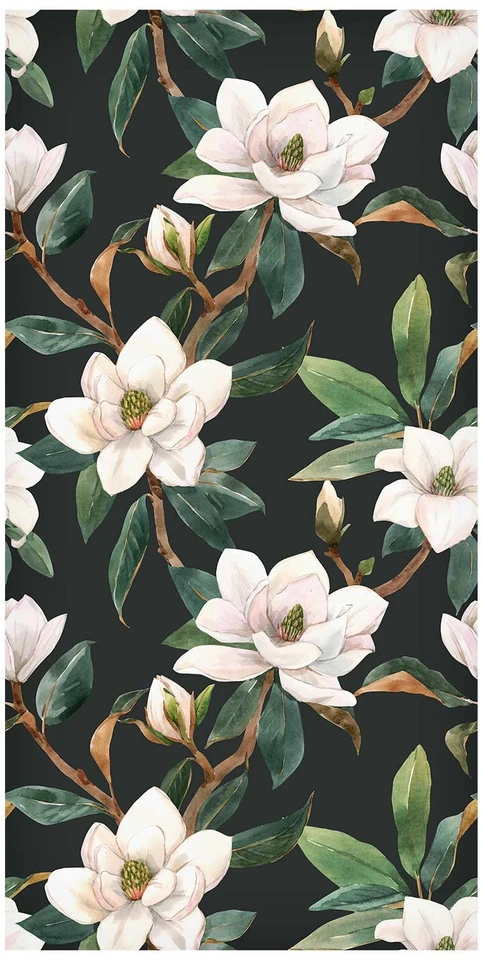 Tapetai - Baltos magnolijos