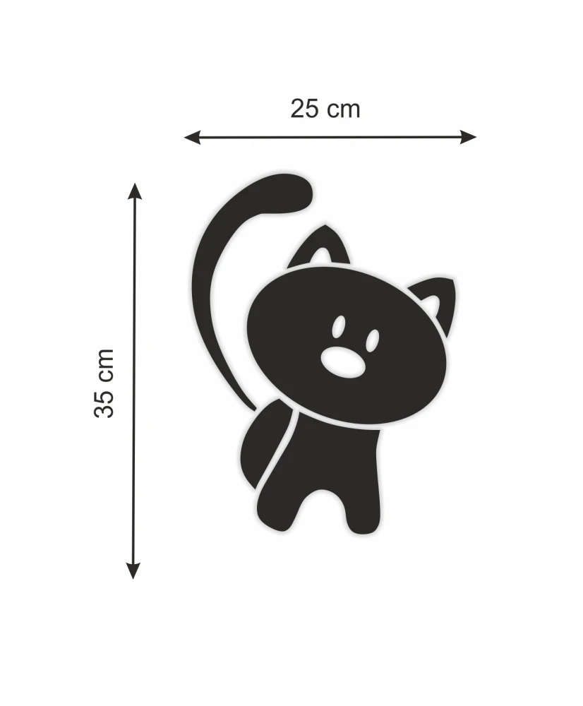 Veidrodinė dekoracija "Katinukas" (PASKUTINIS)