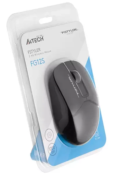 A4Tech Fstyler FG12S belaidė pelė, juoda