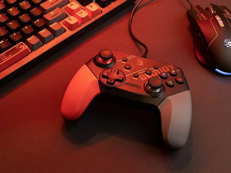 A4Tech Gamepad Bloody GP30 Sports Raudona USB