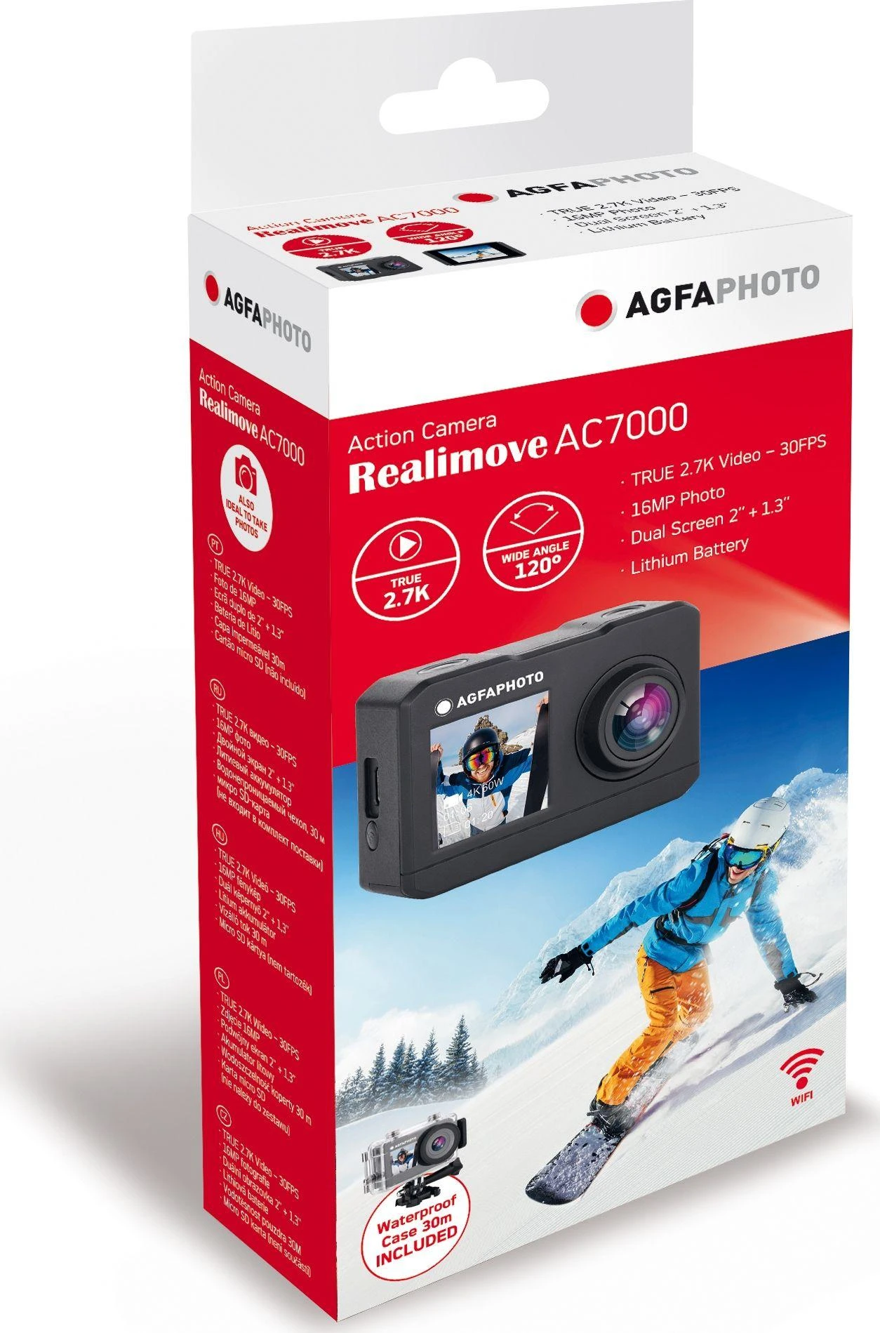 AgfaPhoto AGFA AC7000 juodos spalvos