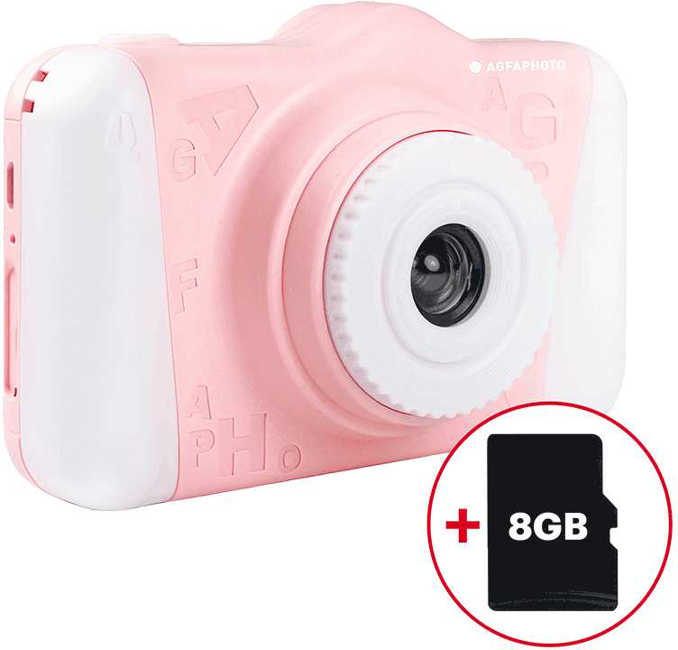 AgfaPhoto Agfa Photo Reali Kids Cam 2 Rožinė