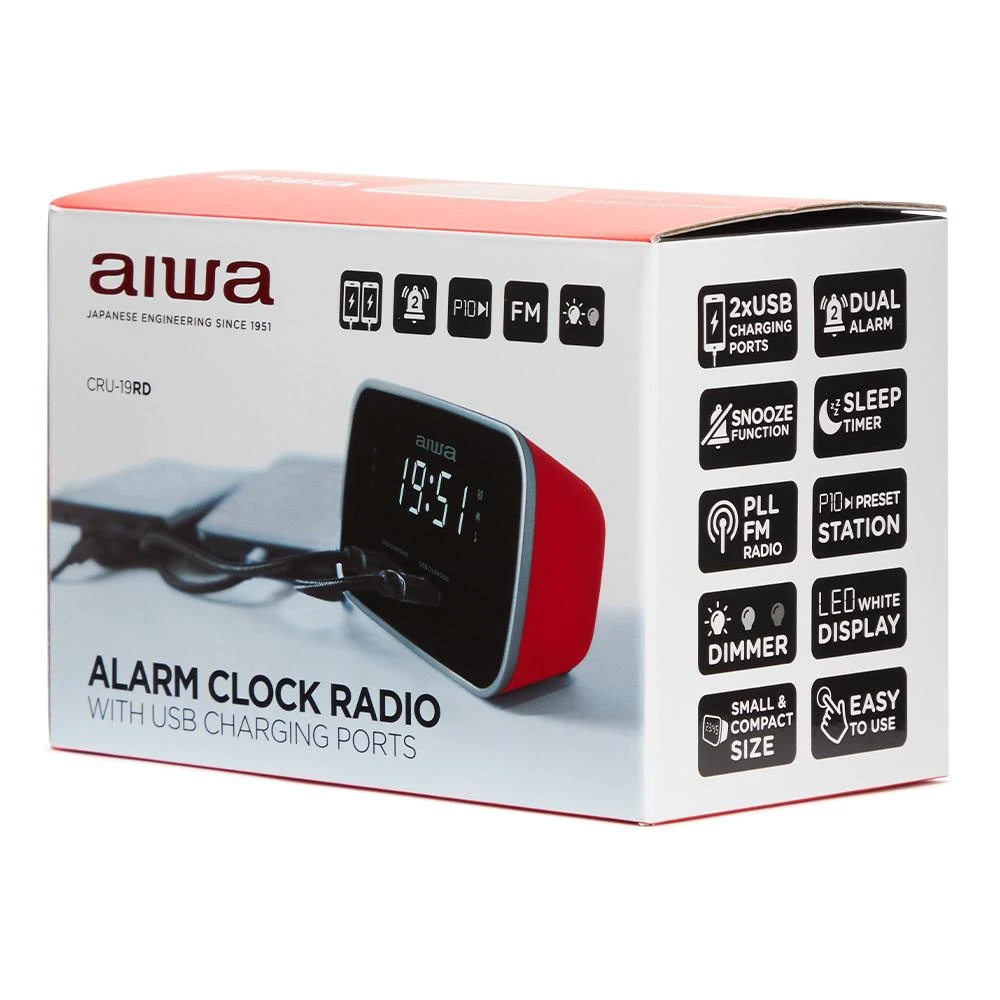 Aiwa Radijo žadintuvas Nr. CRU-19RD
