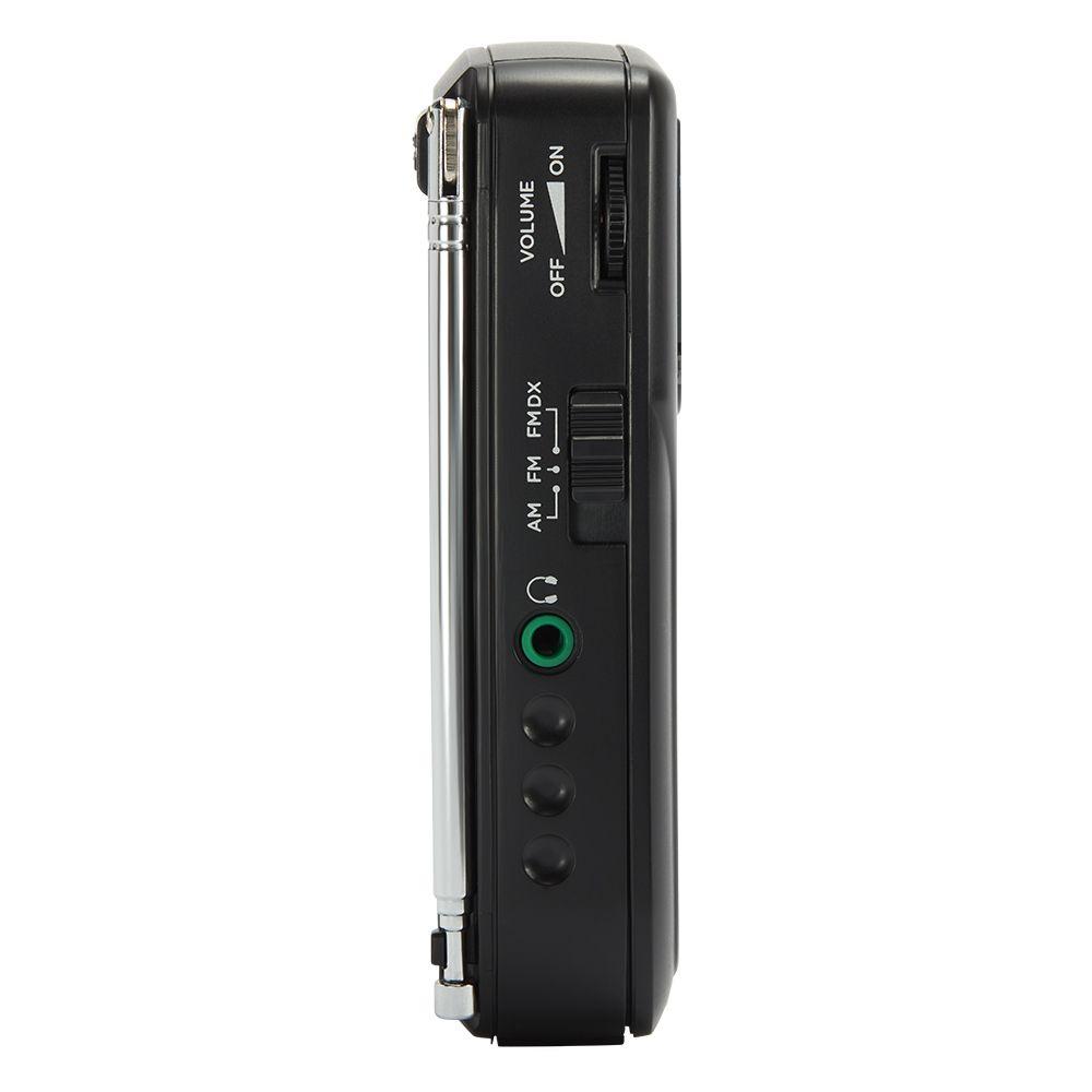Aiwa Radijo imtuvas FM/AM su 3.5mm lizdu, juodas