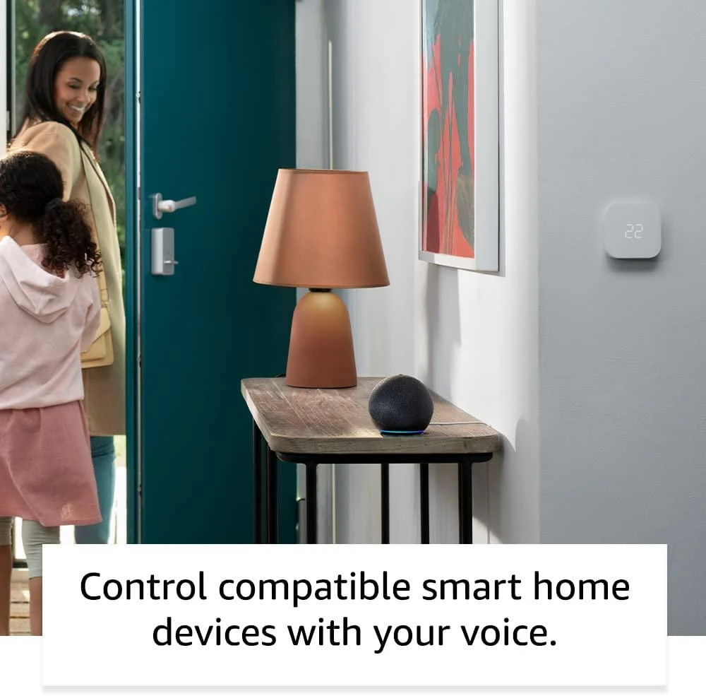 Amazon Echo Dot (5. Gen) nešiojama išmanioji kolonėlė, Mėlynos spalvos