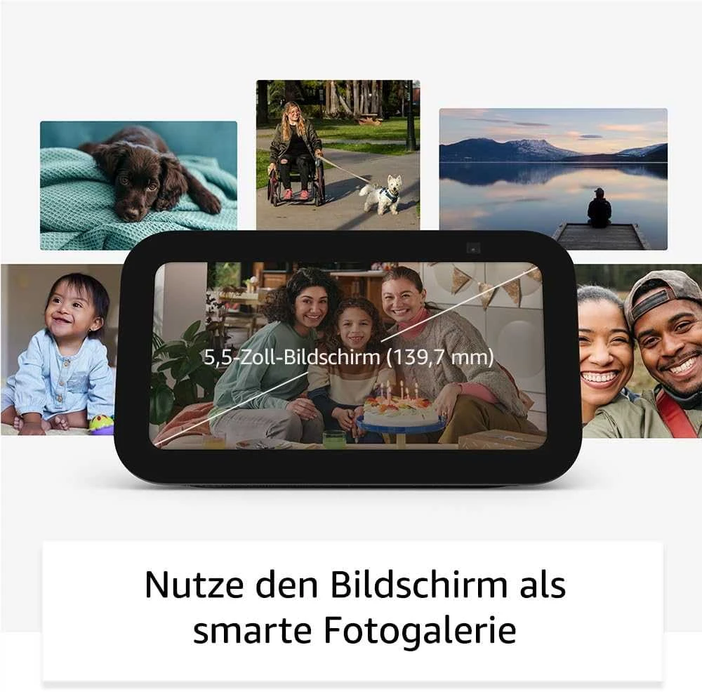 Amazon Echo Show 5 (3 kartos), balta