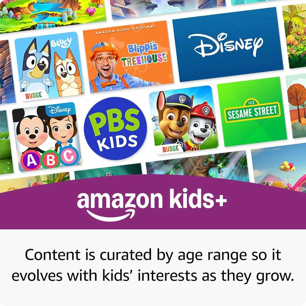 Planšetė Amazon Fire HD 10 32GB Kids 13th Gen, rožinė