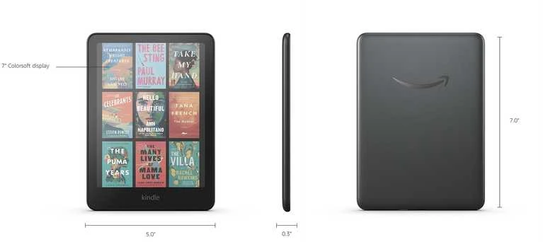 Amazon“ – „Kindle Colorsoft Signature Edition“, 32 GB – 7, modelis
