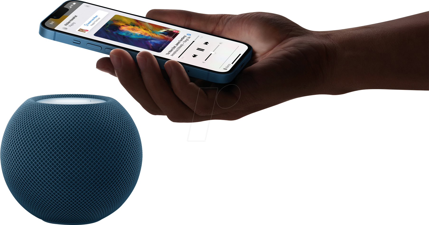 Apple HomePod mini nešiojama kolonėlė, Mėlynos spalvos, modelis