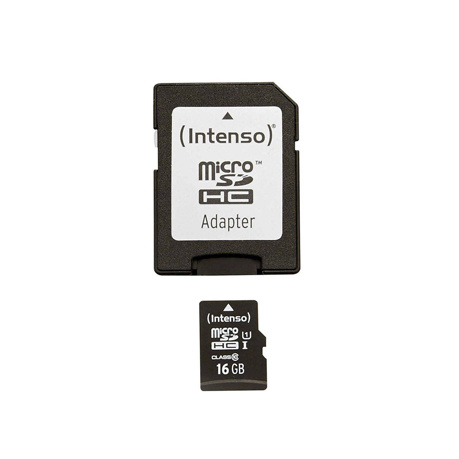 Intenso 16GB atminties kortelė su SD adapteriu