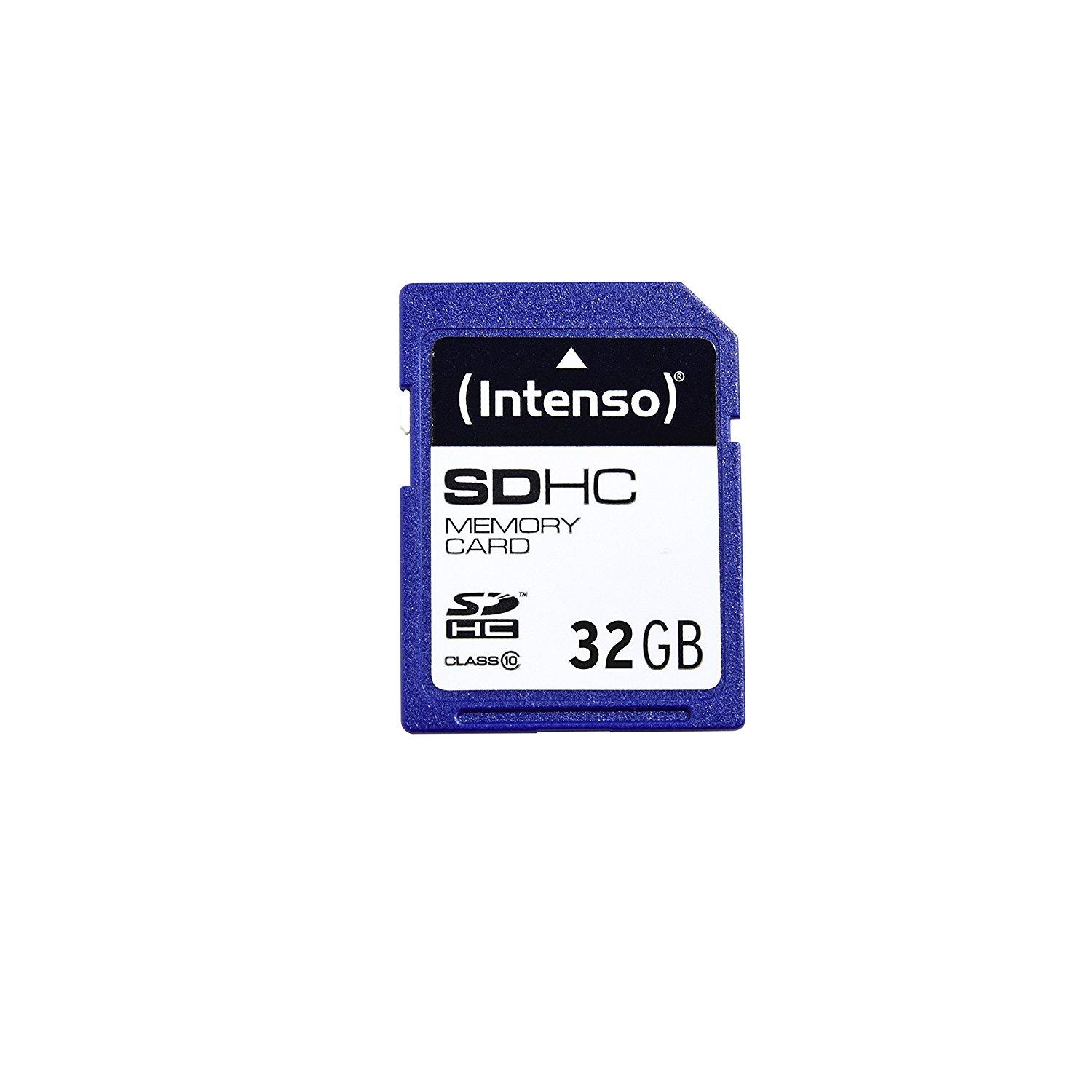 Atminties kortelė „Intenso“ SDHC kortelė, 32 GB, 10 klasė