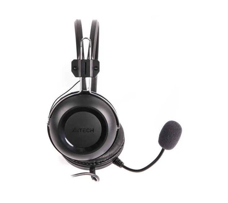 A4Tech HU-35 juodos ausinės su mikrofonu
