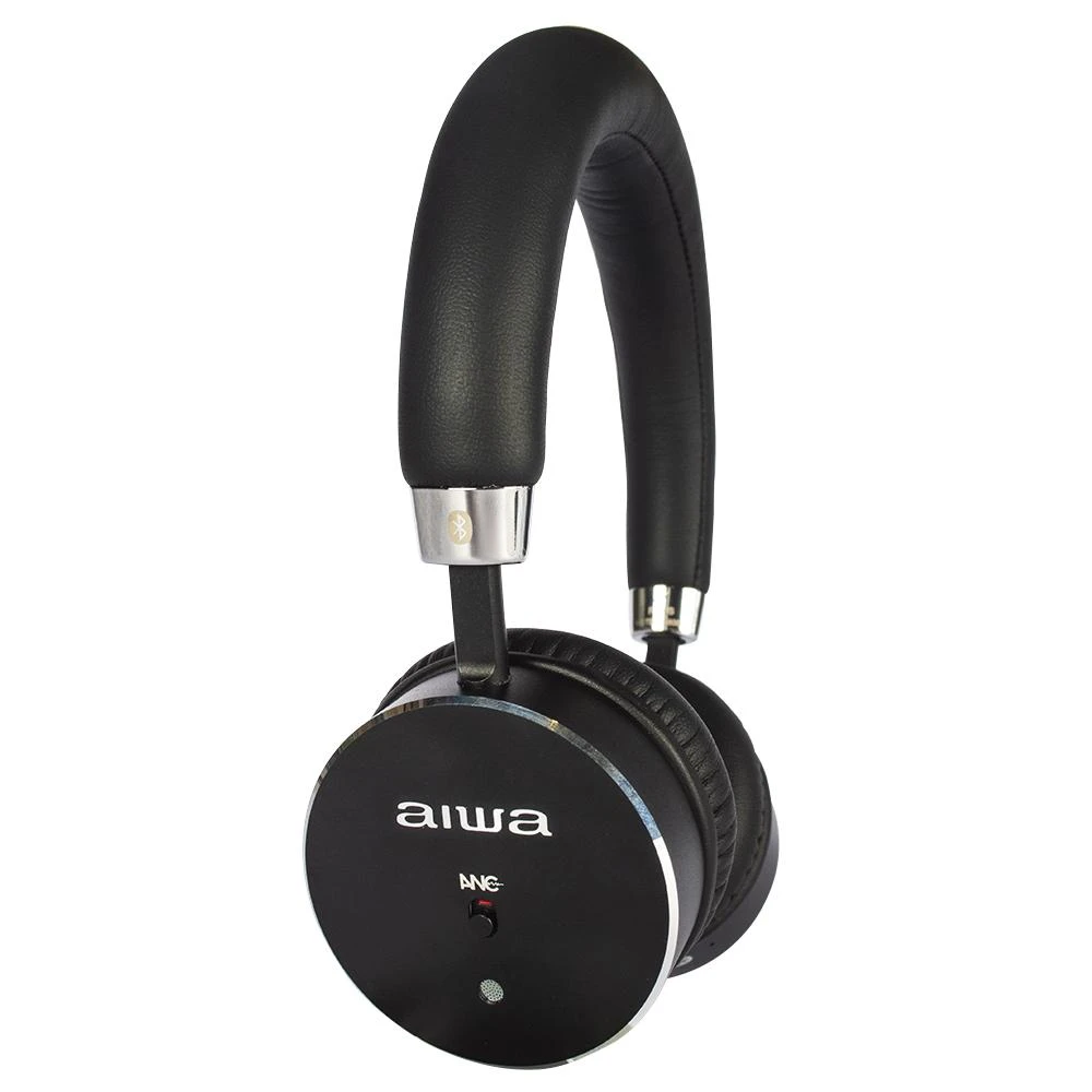 Aiwa HSTBTN-800BK juodos belaidės ausinės su ANC