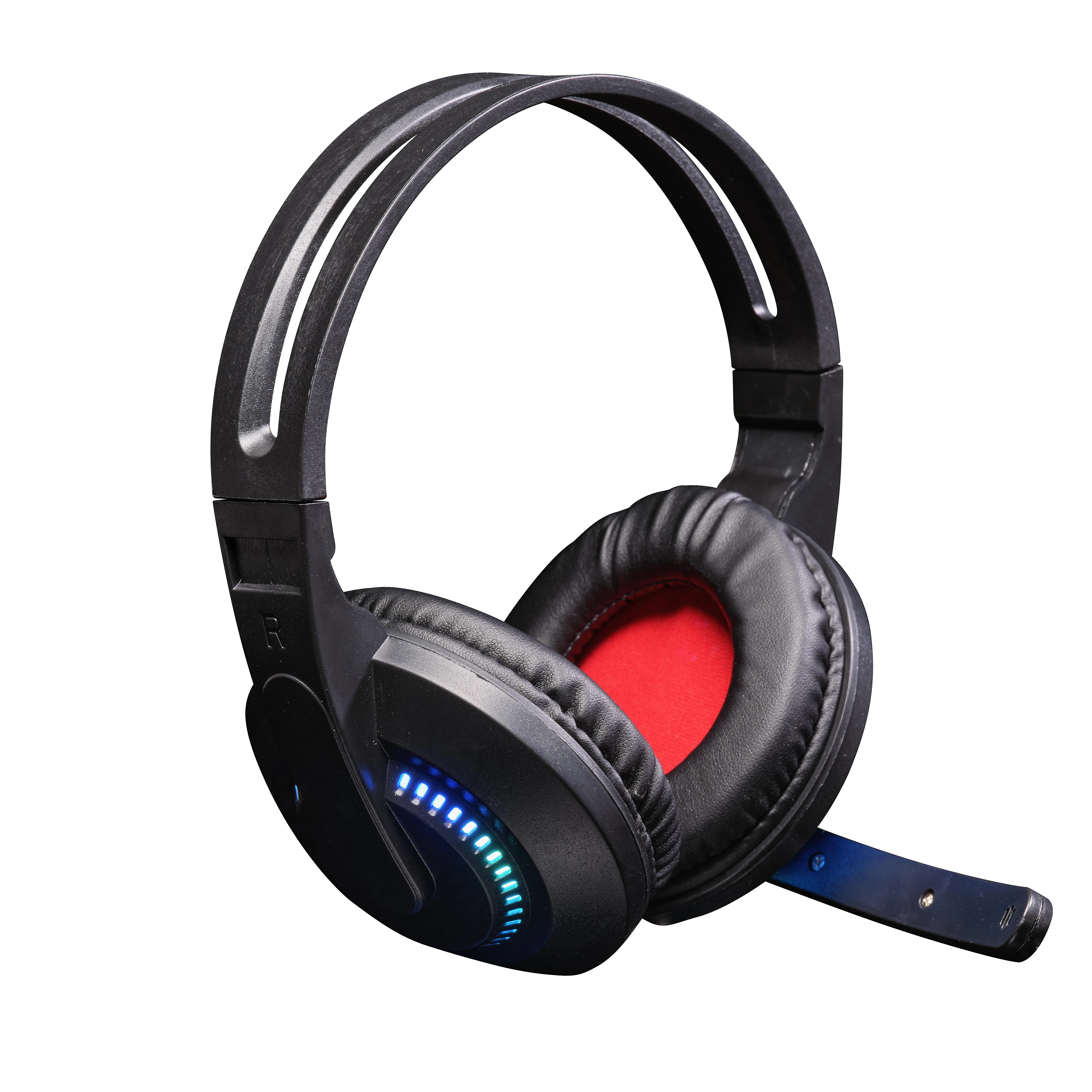 Denver GHS-101 žaidimų ausinės su RGB apšvietimu