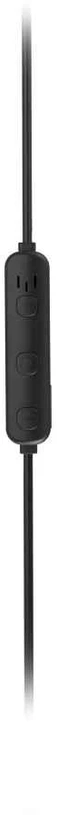 Hama Ausinės į ausis įkišamos “FREEDOM ATHLETICS“ su mikrofonu, Juoda, ZAMIENNIK DO 177094