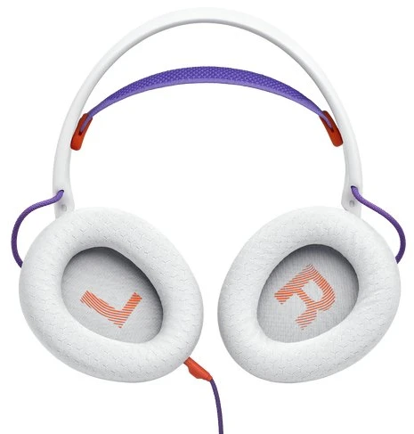 JBL Quantum 250 Headphone Ausinės su laidu Žaidimams su mikrofonu, Baltas EU